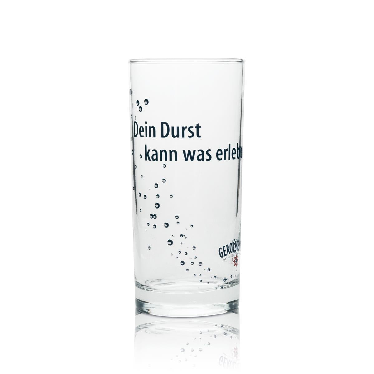 6 verres à eau Gerolsteiner 0,2 l La soif peut vivre une expérience unique – Vue 2