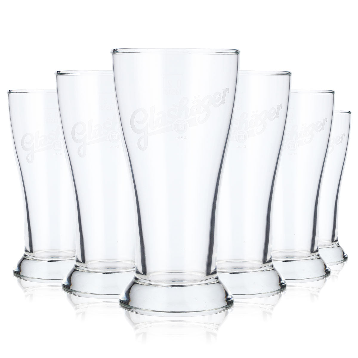 6x Glashäger Verre à long drink Verres à eau Gobelets Ritzenhoff 0,2 l