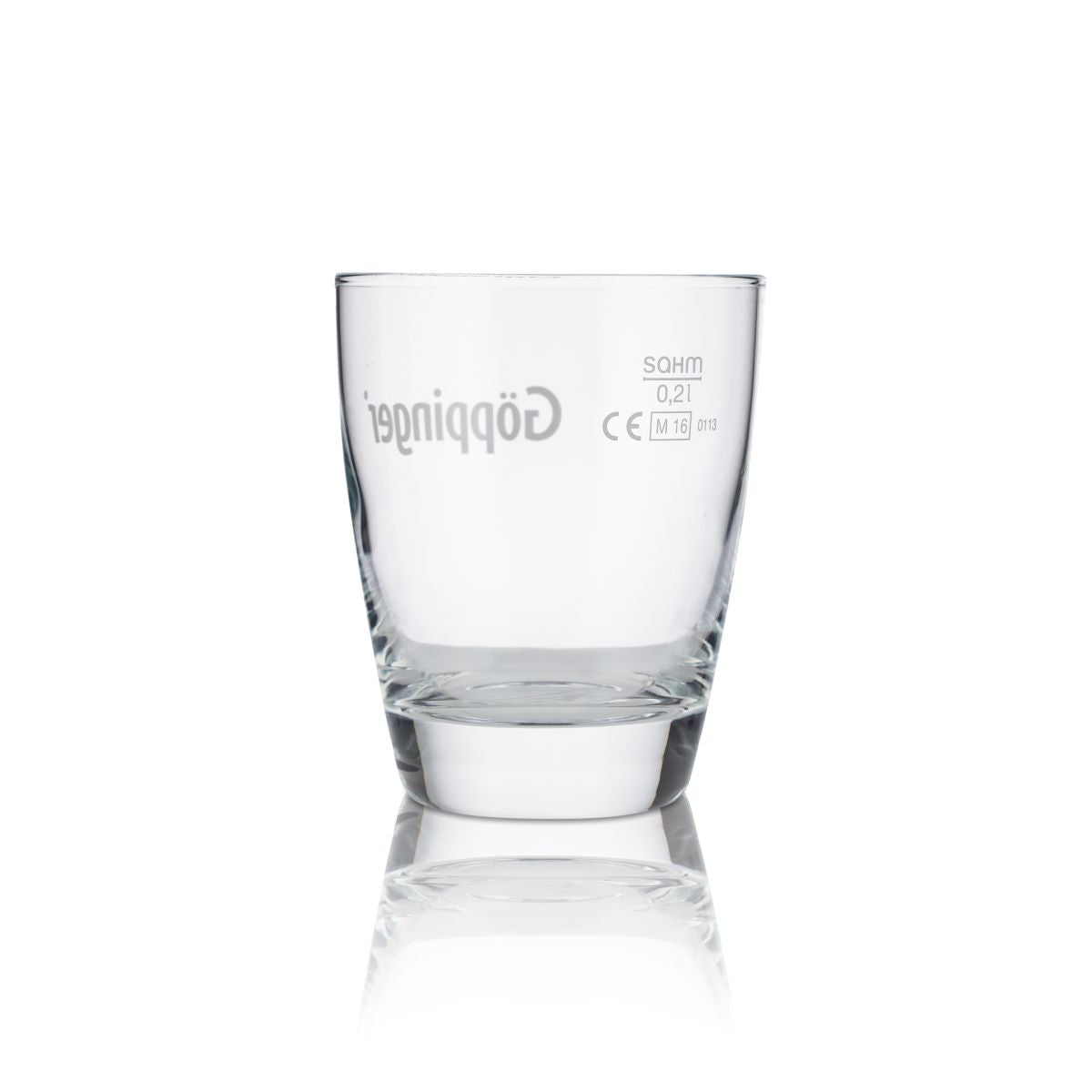 6x Göppinger Glas 0,2l eau minérale gazeuse Tumbler Gobelets Set de verres Gastro – Vue 3