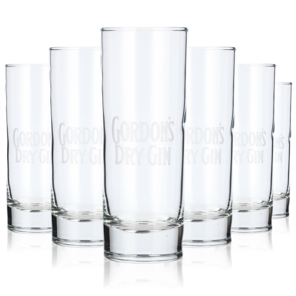 6 verres à gin Gordon's de 0,25 l – Verre à long drink, verre à cocktail, verre à tonic LDG Copa (lot de 6)