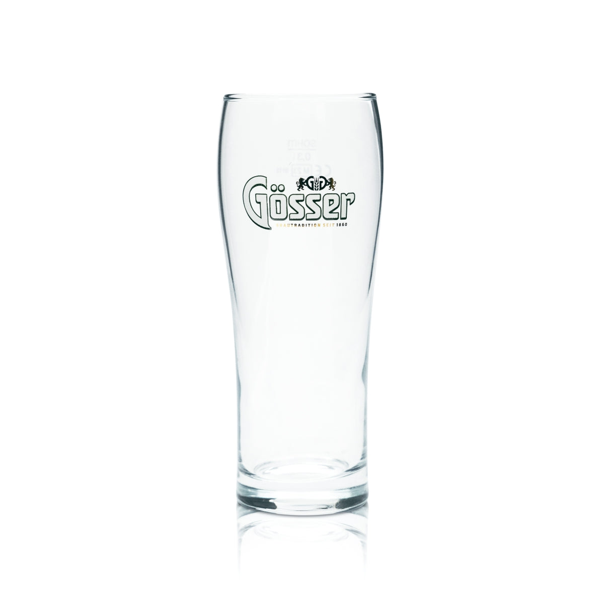 6x Gösser verre 0,3 l bière gobelet coupe verres calibrés gastronomie Autriche brasserie – Vue 2