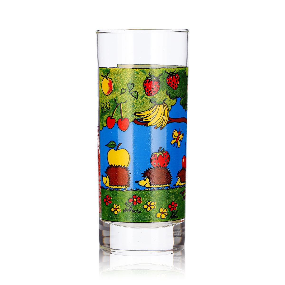 6 verres à jus Granini de 0,2 l avec motif hérisson : pour boire avec plaisir – Vue 3