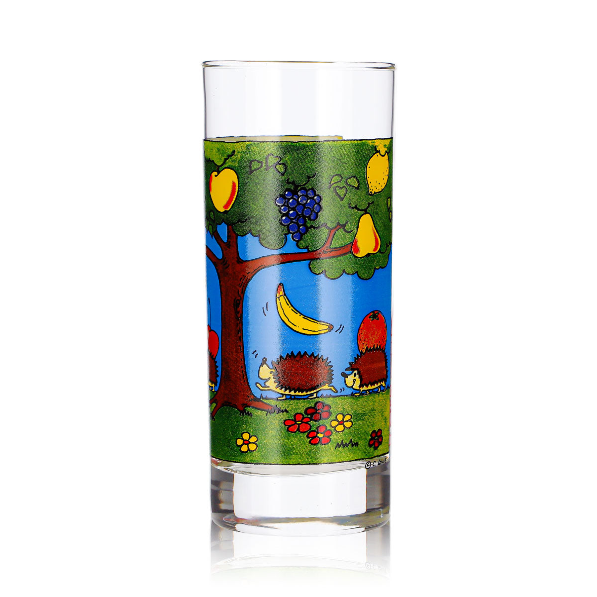 6 verres à jus Granini de 0,2 l avec motif hérisson : pour boire avec plaisir – Vue 5