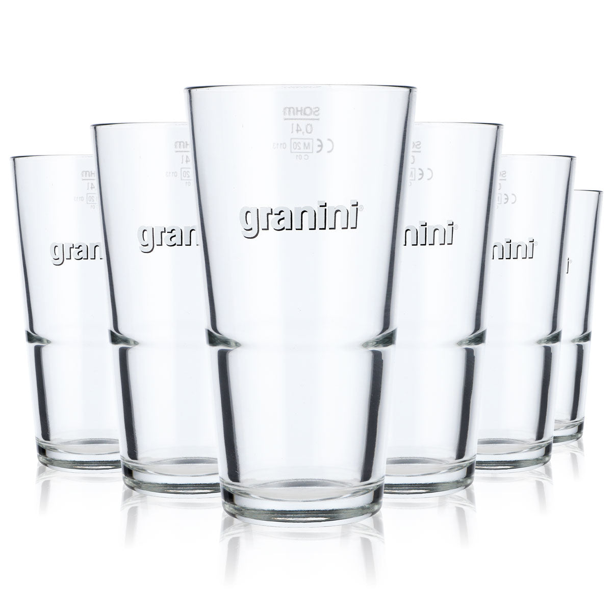 6 verres à jus Granini Verres à jus 0,4 l Gobelets Verres à long drink Rastal – Vue 5