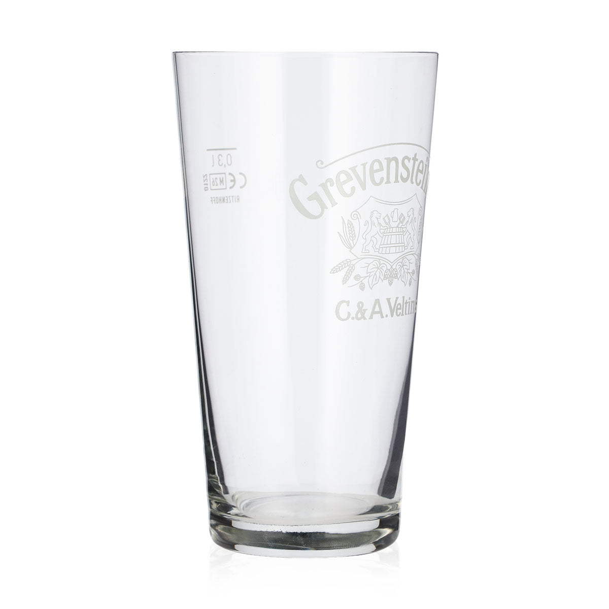 6 verres à bière Grevensteiner de 0,3 l, modèle Ritzenhoff Silesia (lot de 6) – Vue 2
