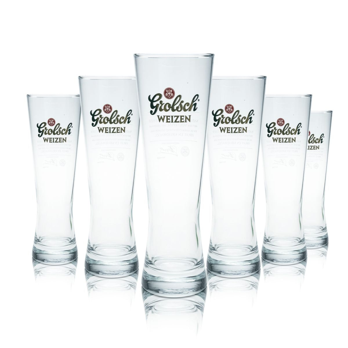 6 verres à bière Grolsch 0,5 l Verres à bière blanche Verres à bière blanche Verres Set Brasserie Gastronomie