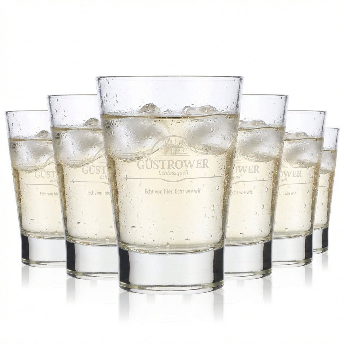 6 verres à eau Güstrower Verres gastronomiques 0,21 l Gobelets en forme de V Libbey York