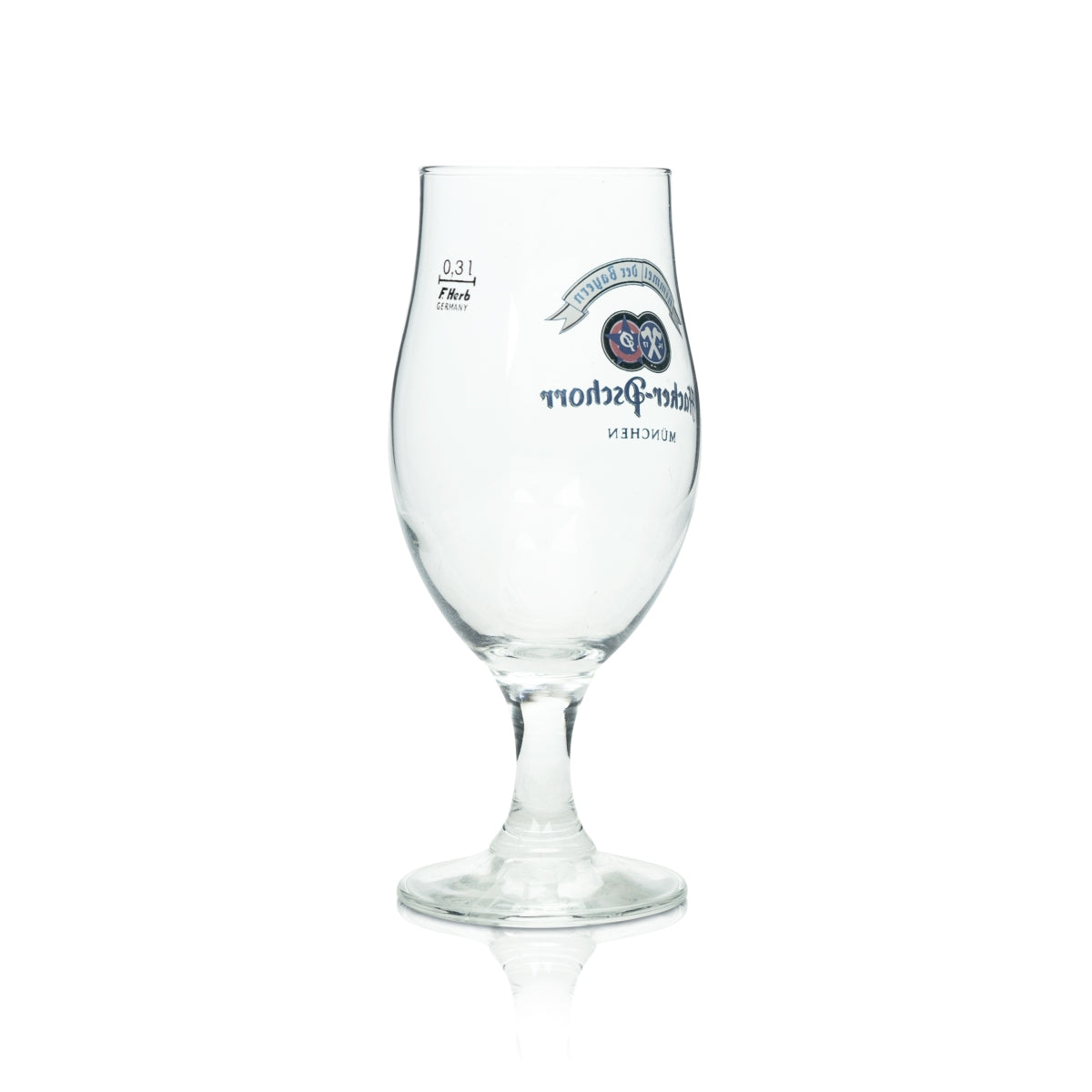 6 verres à bière Hacker Pschorr 0,3 l tulipe Fidenza Himmel der Bayern verres coupe – Vue 3