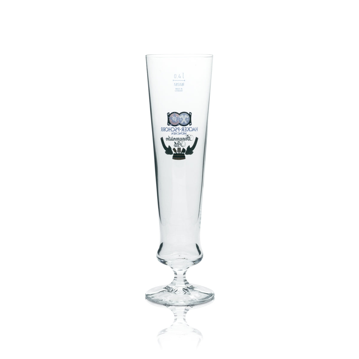 6 verres à bière Hacker Pschorr 0,4 l, forme tulipe, série Braumeisterpils Rastal – Vue 3