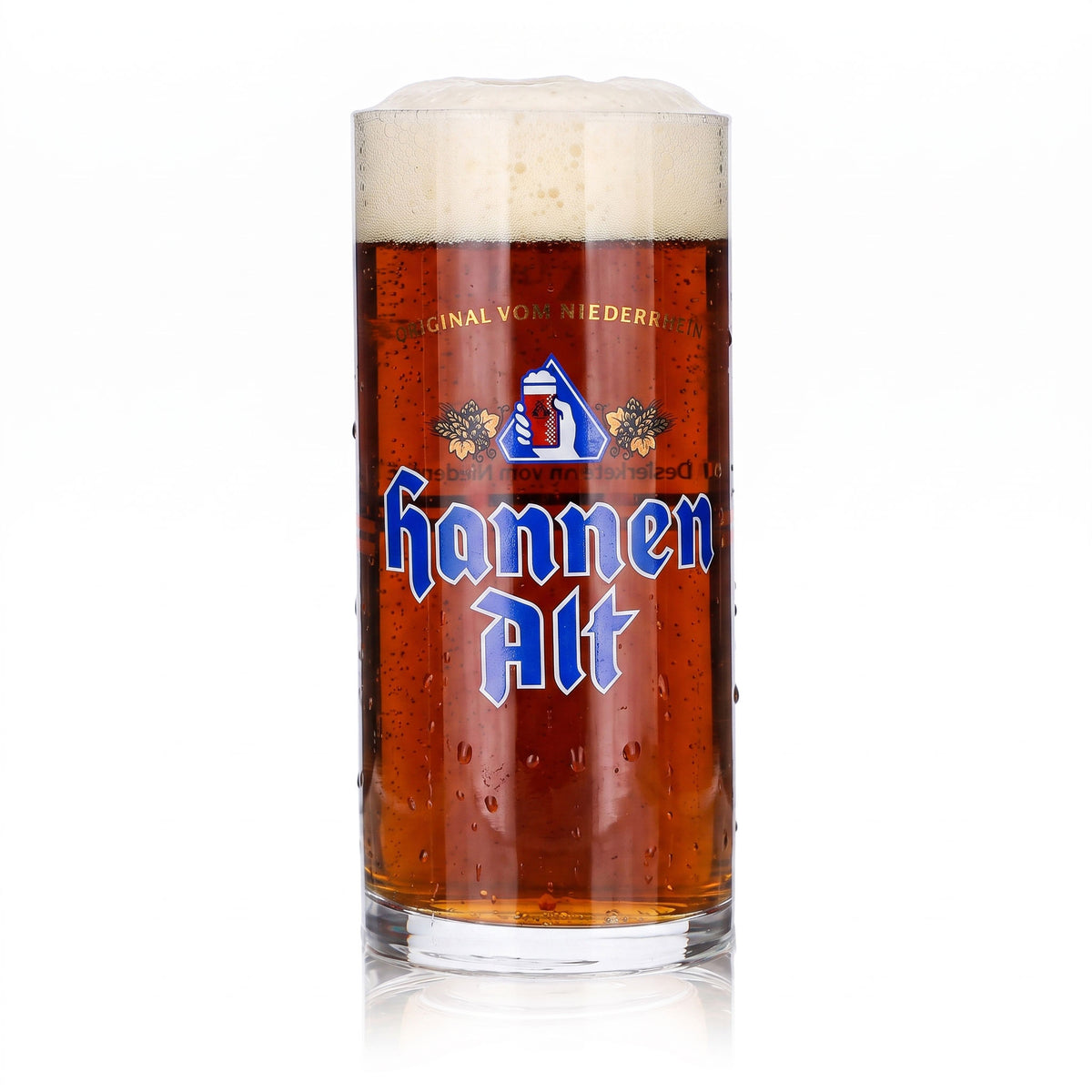 6 verres à bière Hannen Alt de 0,25 l, modèle « Becher », Basse-Rhénanie, Ritzenhoff, verre recyclé (lot de 6) – Vue 2
