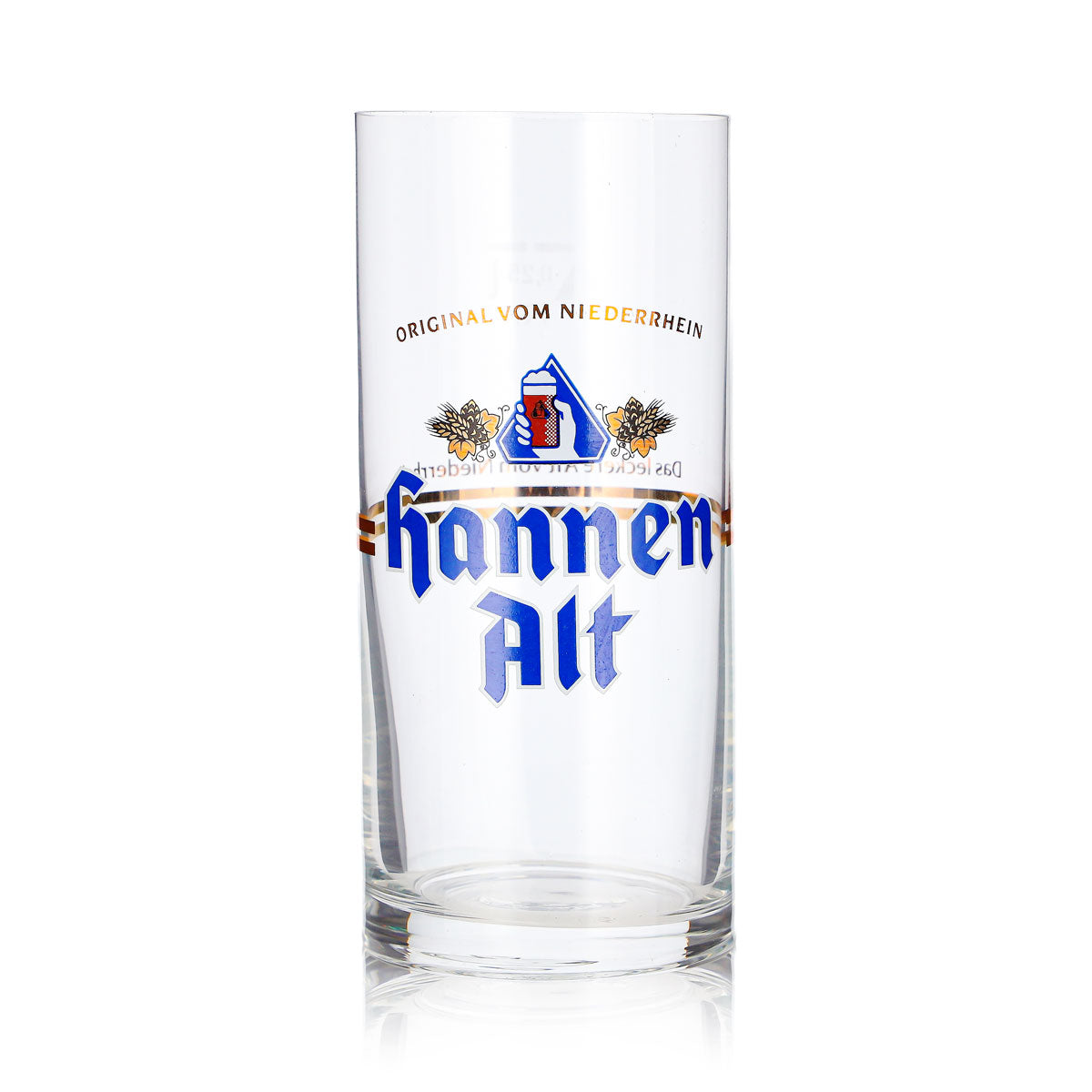 6 verres à bière Hannen Alt de 0,25 l, modèle « Becher », Basse-Rhénanie, Ritzenhoff, verre recyclé (lot de 6) – Vue 3
