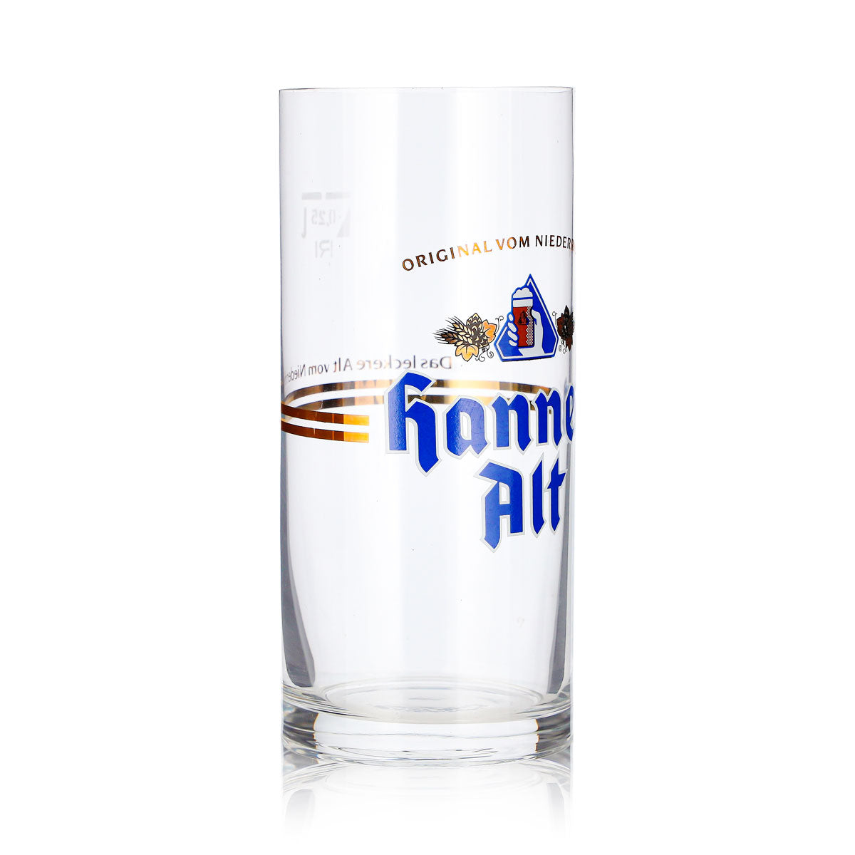 6 verres à bière Hannen Alt de 0,25 l, modèle « Becher », Basse-Rhénanie, Ritzenhoff, verre recyclé (lot de 6) – Vue 4