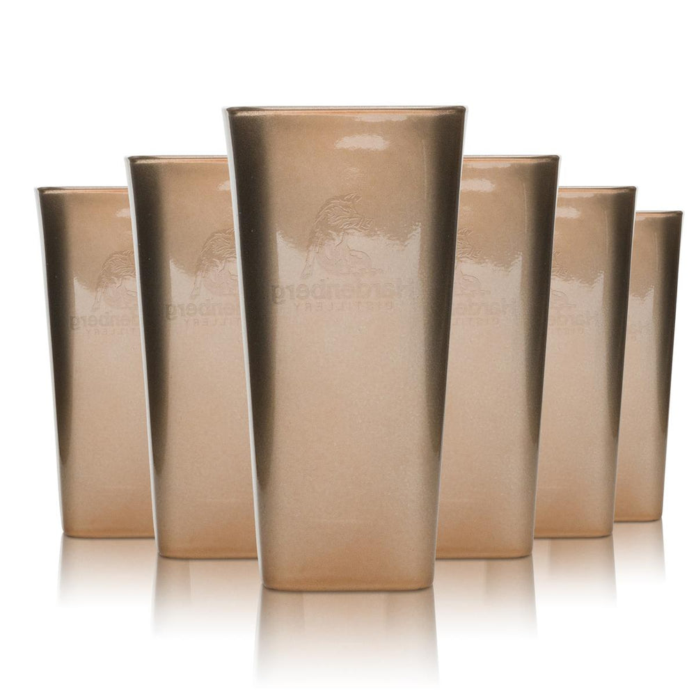 6x Verre à schnaps Hardenberg Longdrink Bronze 32 cl