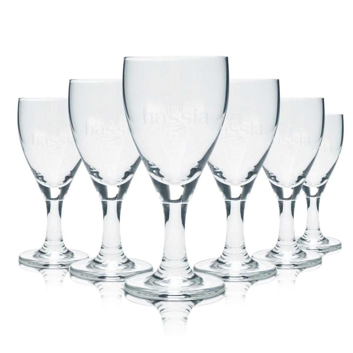 6 verres à eau Hassia 0,15 l, verres à pied, verres à pied, verres à pied, verres à pied, verres à pied, verres à pied, verres à pied, verres à pied, verres à pied, ver