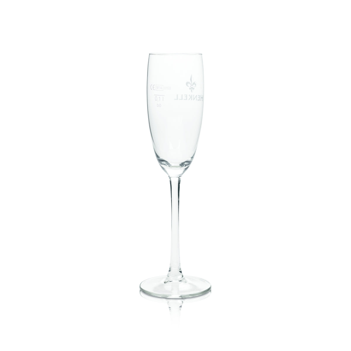 6x Verres à champagne Henkell 0,1 l Flûtes à pied Verres en chêne Gastro Tulipe Coupe Prosecco Bar – Vue 3