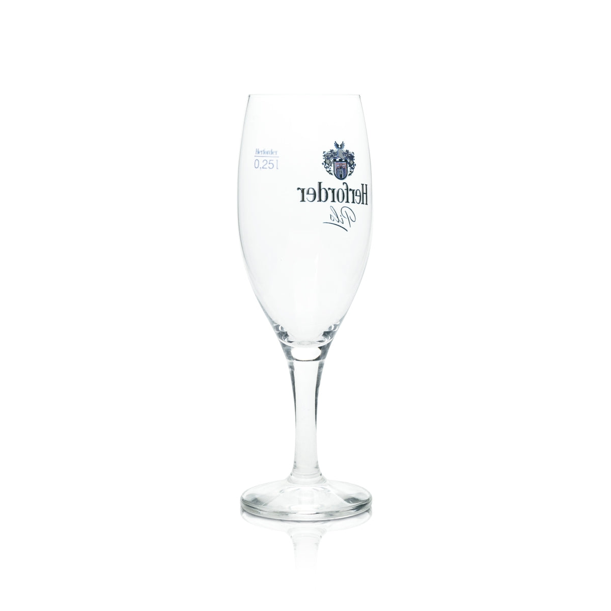 6 verres à bière Herforder Pils 0,25 l, forme tulipe, avec support Pegasus Rastal, brasserie Bar – Vue 3