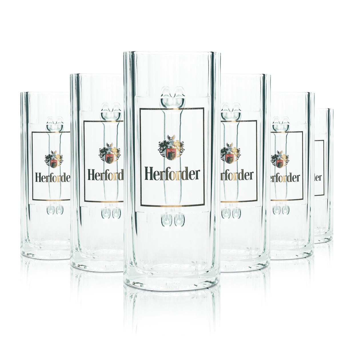 6 verres à bière Herforder Pils 0,3 l, chope Wallenstein Sahm Seidel, verres à bière Bar – Vue 4
