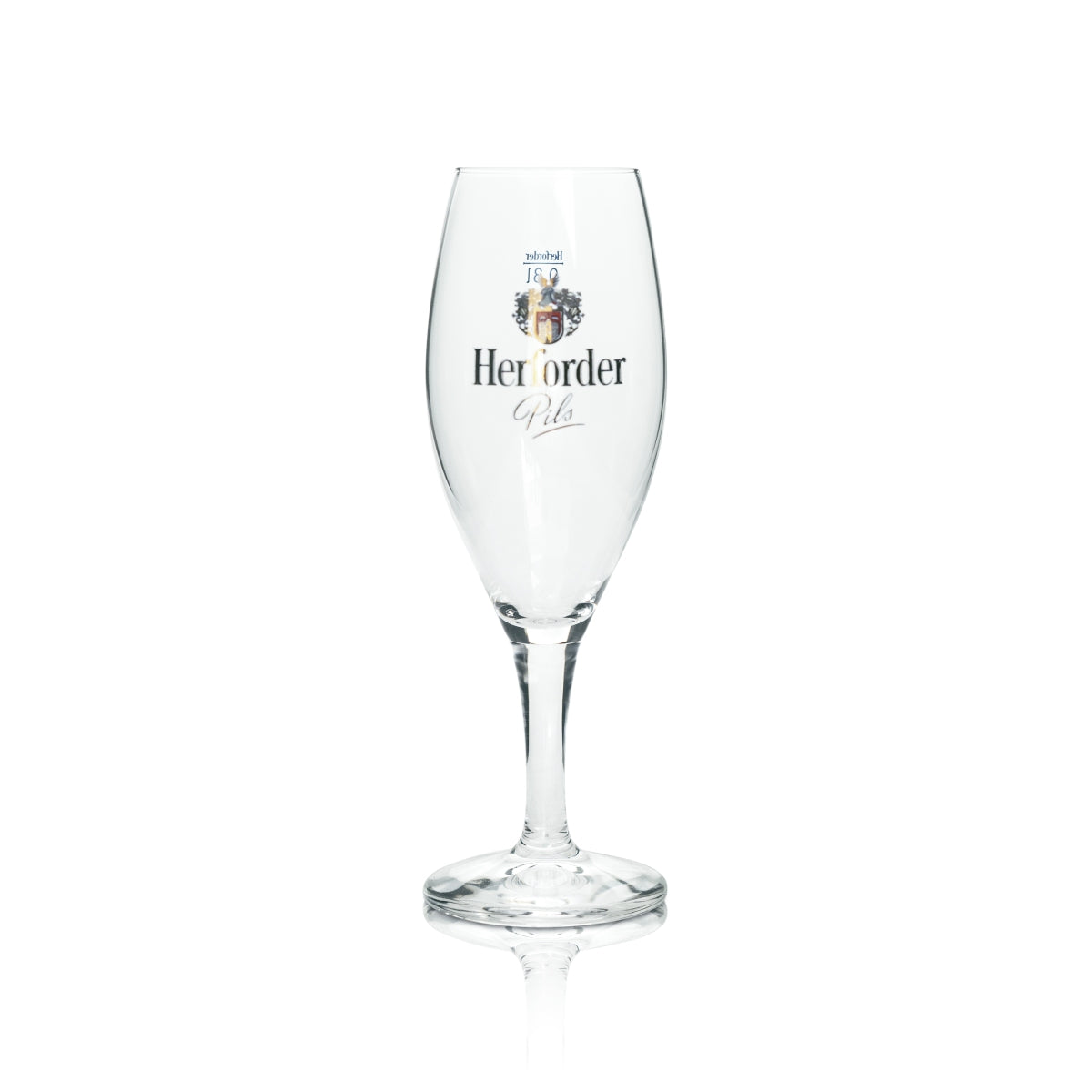 6 verres à bière Herforder Pils 0,3 l, forme tulipe, avec pied, marque Imperia Sahm, brasserie – Vue 2