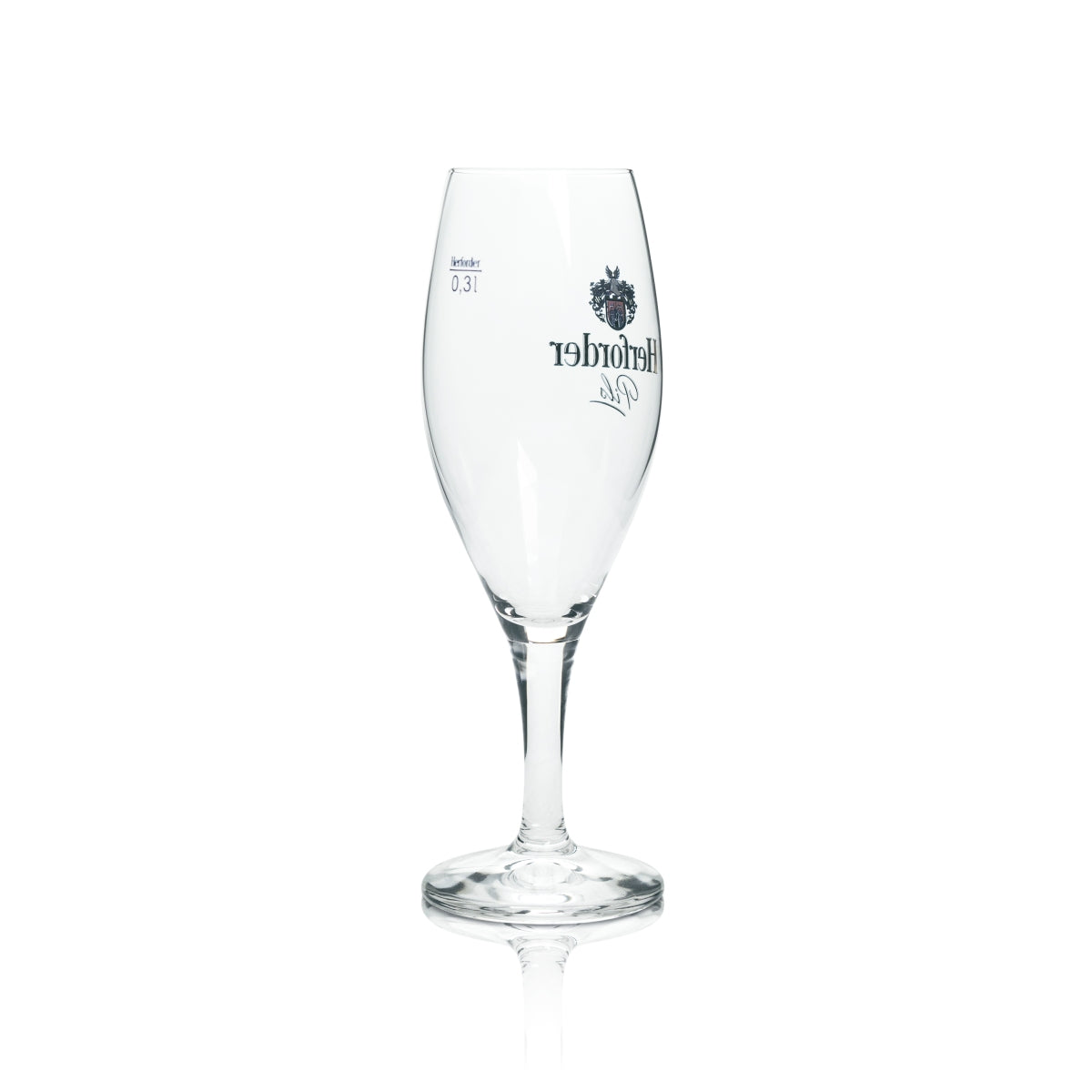 6 verres à bière Herforder Pils 0,3 l, forme tulipe, avec pied, marque Imperia Sahm, brasserie – Vue 3