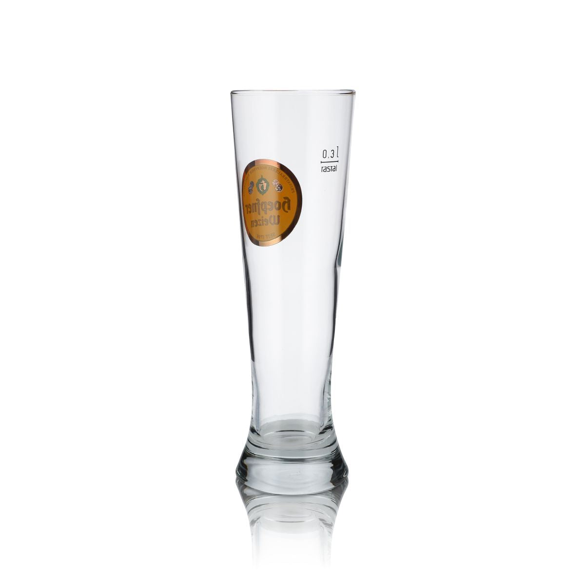 6 verres Hoepfner 0,3 l Verres à bière blanche Verres à bière blanche Set de verres Brasserie Karlsruhe – Vue 3