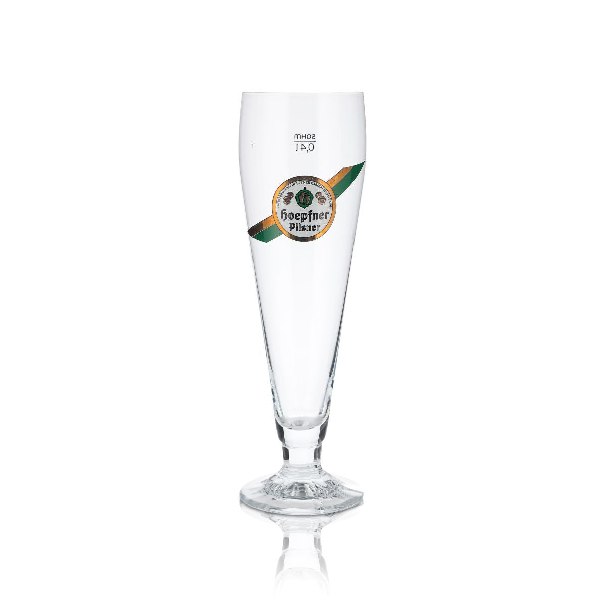 6x Hoepfner verre 0,4l coupe Pilsner tulipe bière set de verres brasserie Karlsruhe – Vue 2