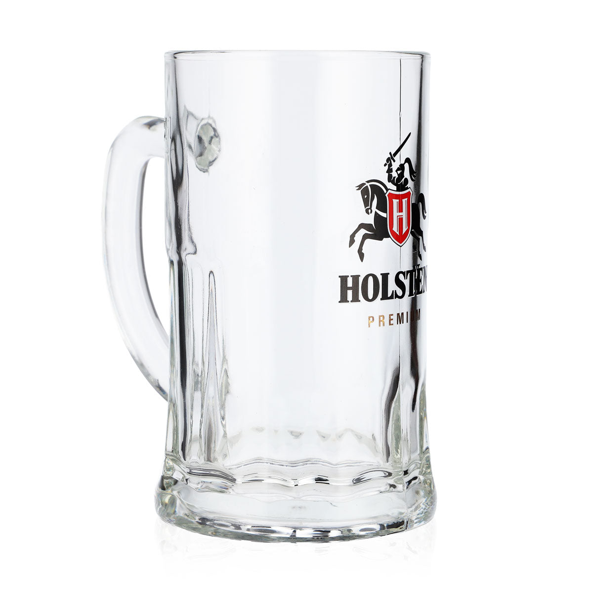 6 verres à bière Holsten de 0,5 l avec grand logo « Premium » doré et crème (lot de 6) – Vue 3