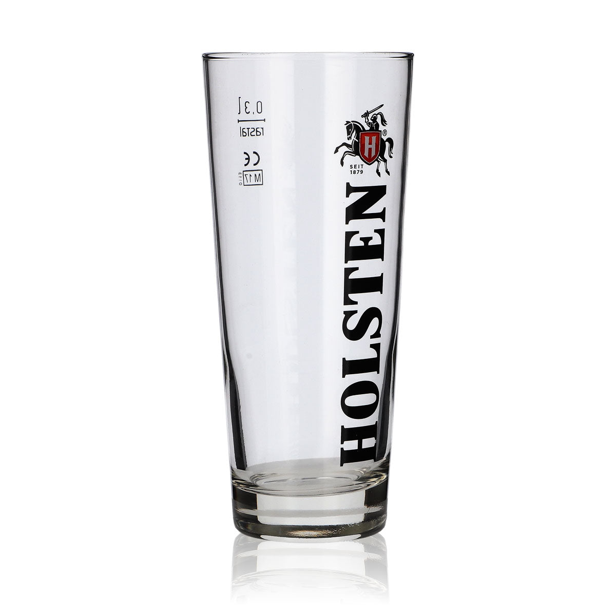 6 verres Holsten 0,3 l Willi Becher Frankonia Pils, lot de verres à bière, brasserie, restauration – Vue 3