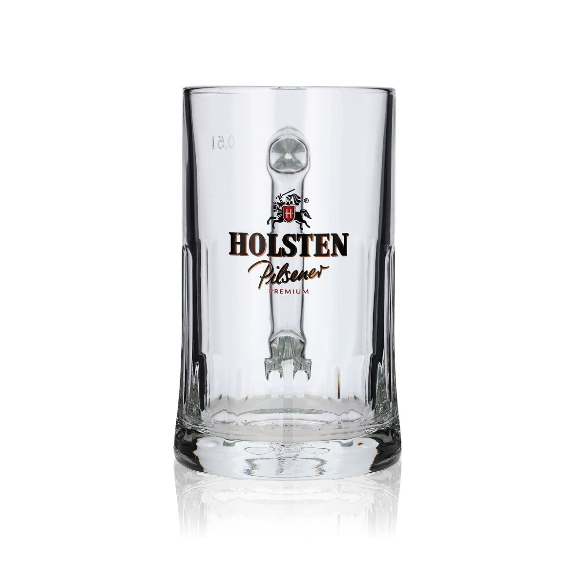 6 verres Holsten 0,5 l, chopes à bière Premium Pilsener Salzburg Seidel Humpen, lot de verres – Vue 2