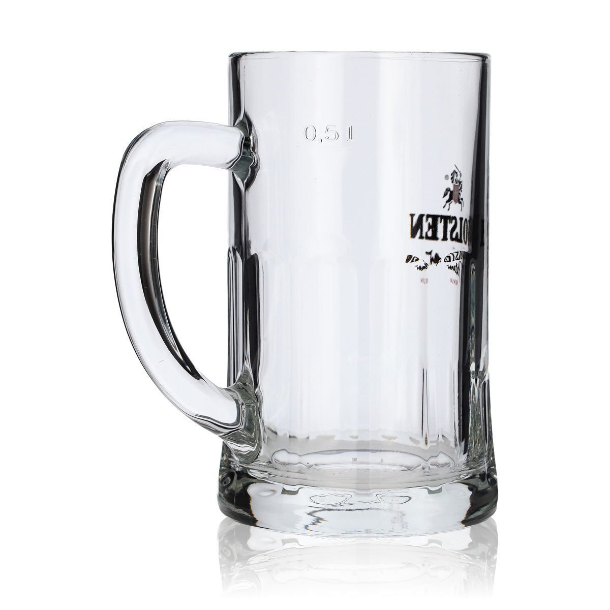 6 verres Holsten 0,5 l, chopes à bière Premium Pilsener Salzburg Seidel Humpen, lot de verres – Vue 4