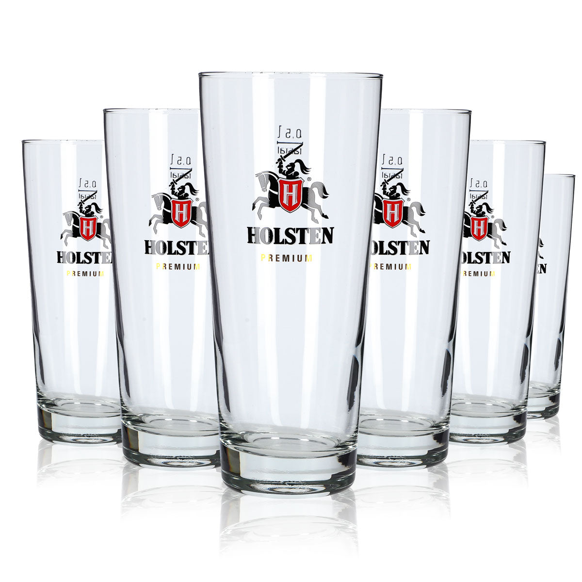 6 verres Holsten Pilsener Verres Willibecher Frankonia 0,5 l Hambourg – Vue 5