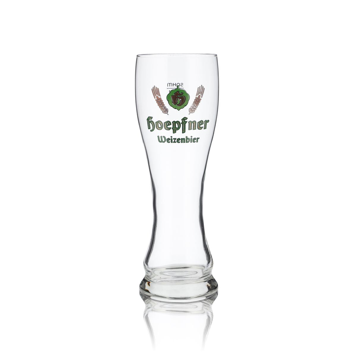 6 verres Höpfner 0,3 l Verres à bière blanche Verres Hefweizen Set Brasserie Karlsruhe – Vue 2
