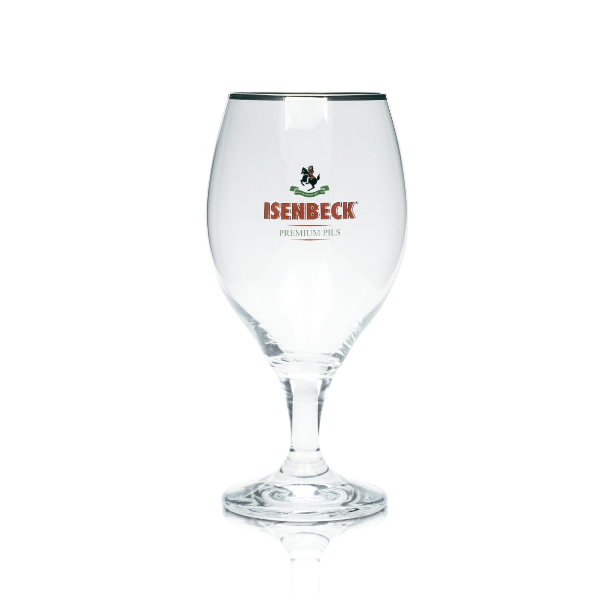 6 verres à bière Isenbeck 0,4 l, forme tulipe, verres à pils, verres à pied, brasserie, verre à bière, bar à bière – Vue 2