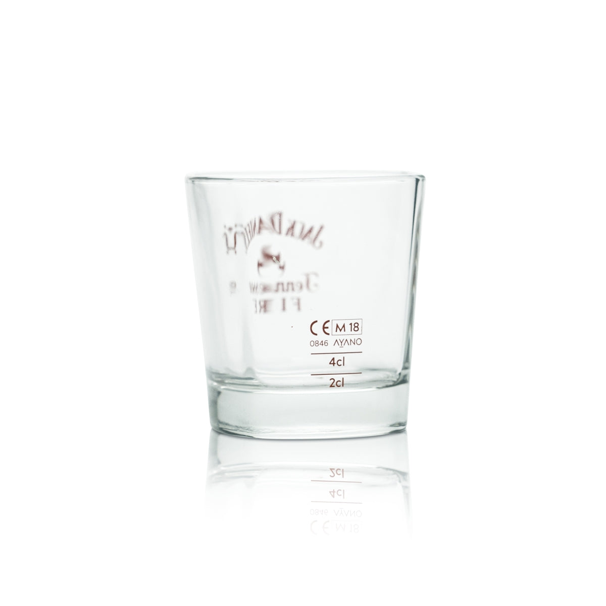 6 verres à whisky Jack Daniels 0,27 l Tennessee Fire Red Tumbler Verres Bourbon – Vue 3