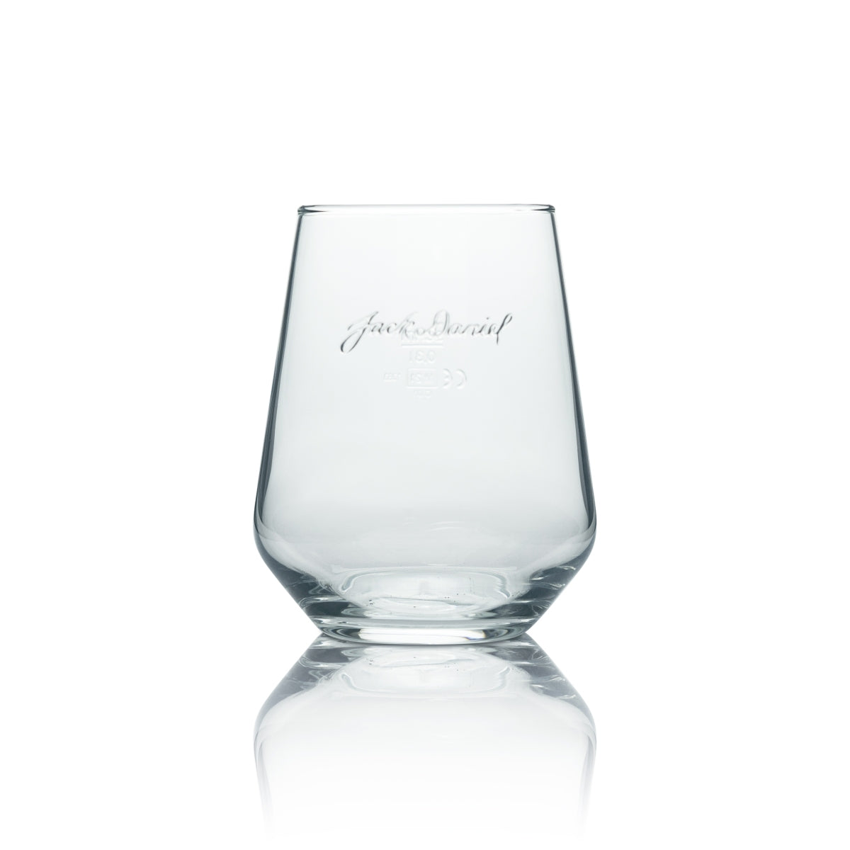 6 verres à whisky Jack Daniels avec logo en relief – Vue 2