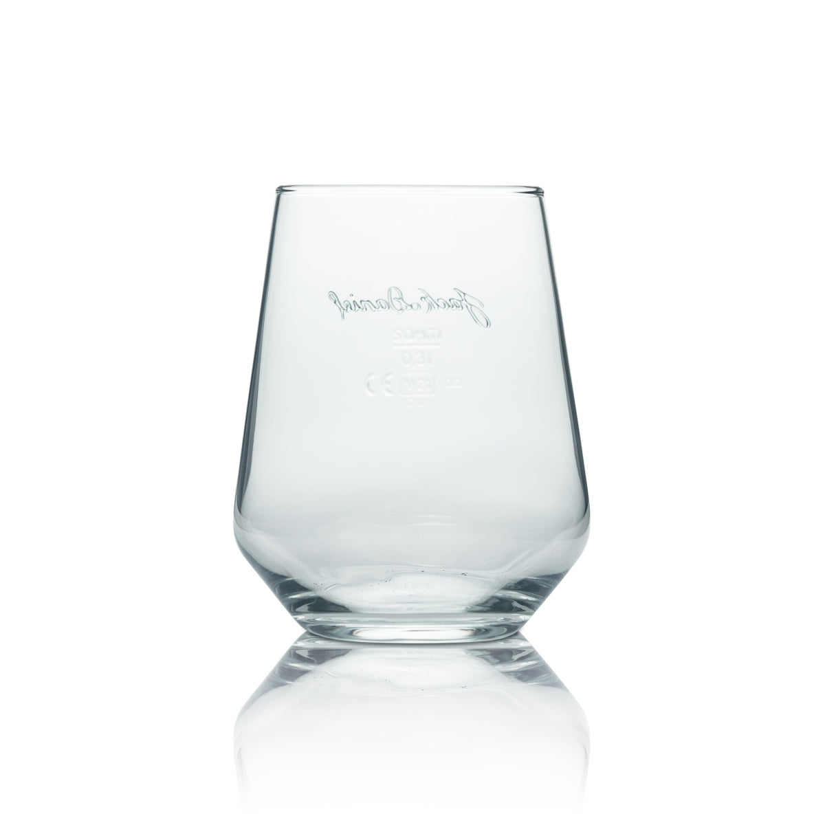 6 verres à whisky Jack Daniels avec logo en relief – Vue 3