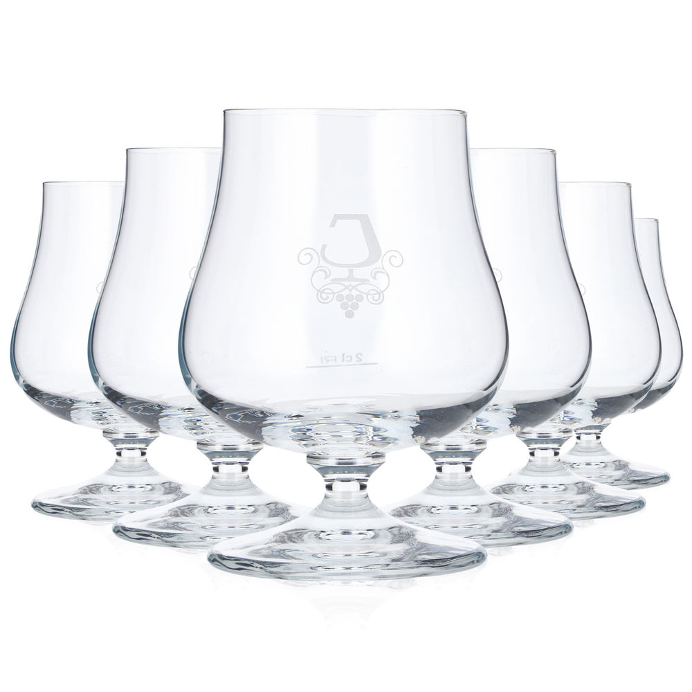 6 verres à brandy Jacobi de 2 cl, verres à whisky RC de type « Schwenker » (lot de 6)
