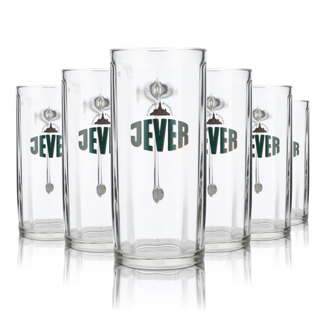 6x Jever verre 0,4l Pils chope à bière Humpen Seidel set de verres Friesische Brauerei – Vue 3