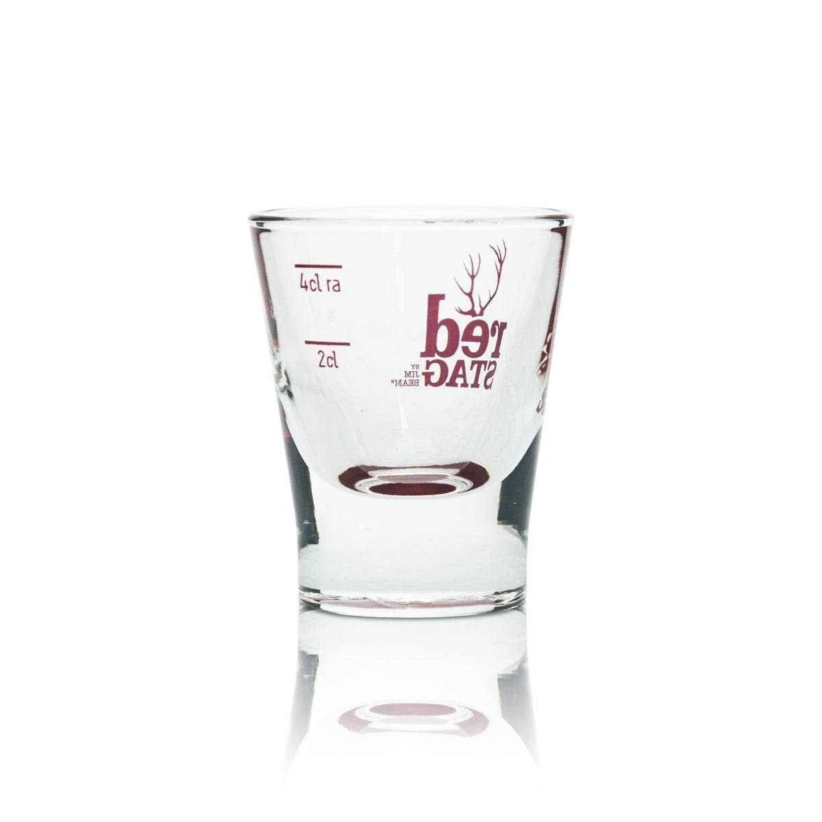 6 verres à shot Jim Beam 4 cl Verres à whisky Stamper Red Stag Gastro Kneipe – Vue 3
