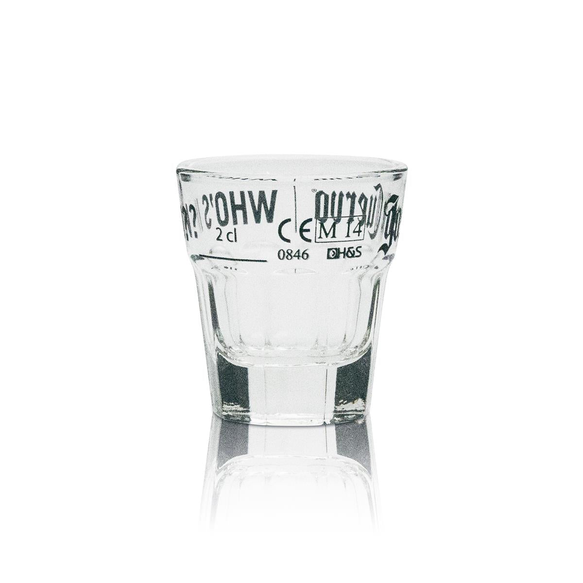 6 verres à shot Jose Cuervo Tequila 2 cl « Who's in ? » – Vue 4