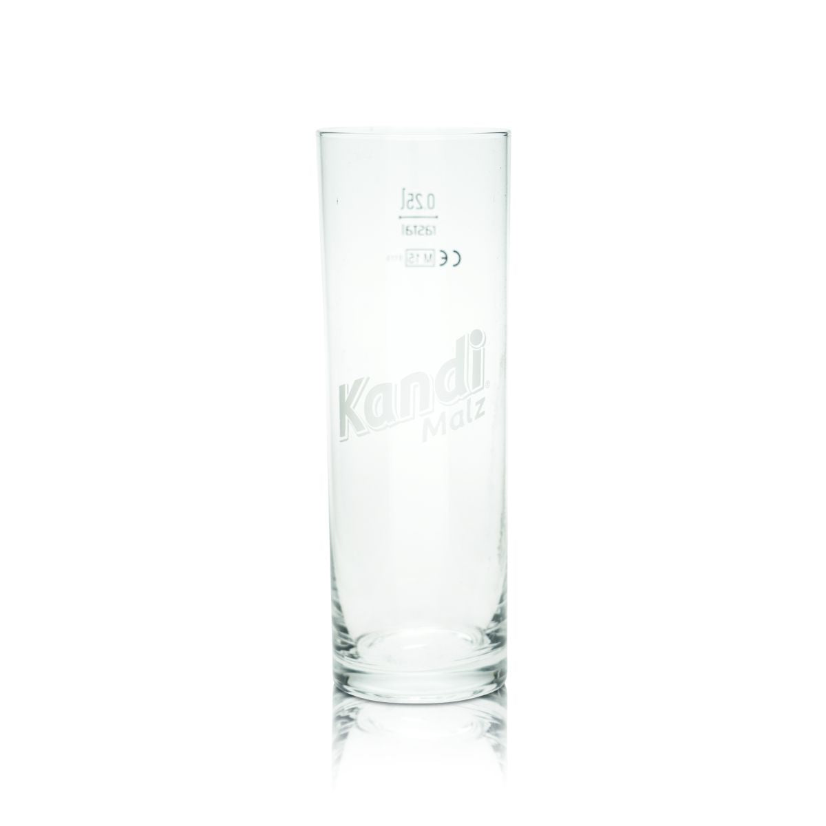 6 verres à bière Kandi Malz 0,25 l Willi Becher Malzbier Stange Set de verres Brasserie – Vue 2