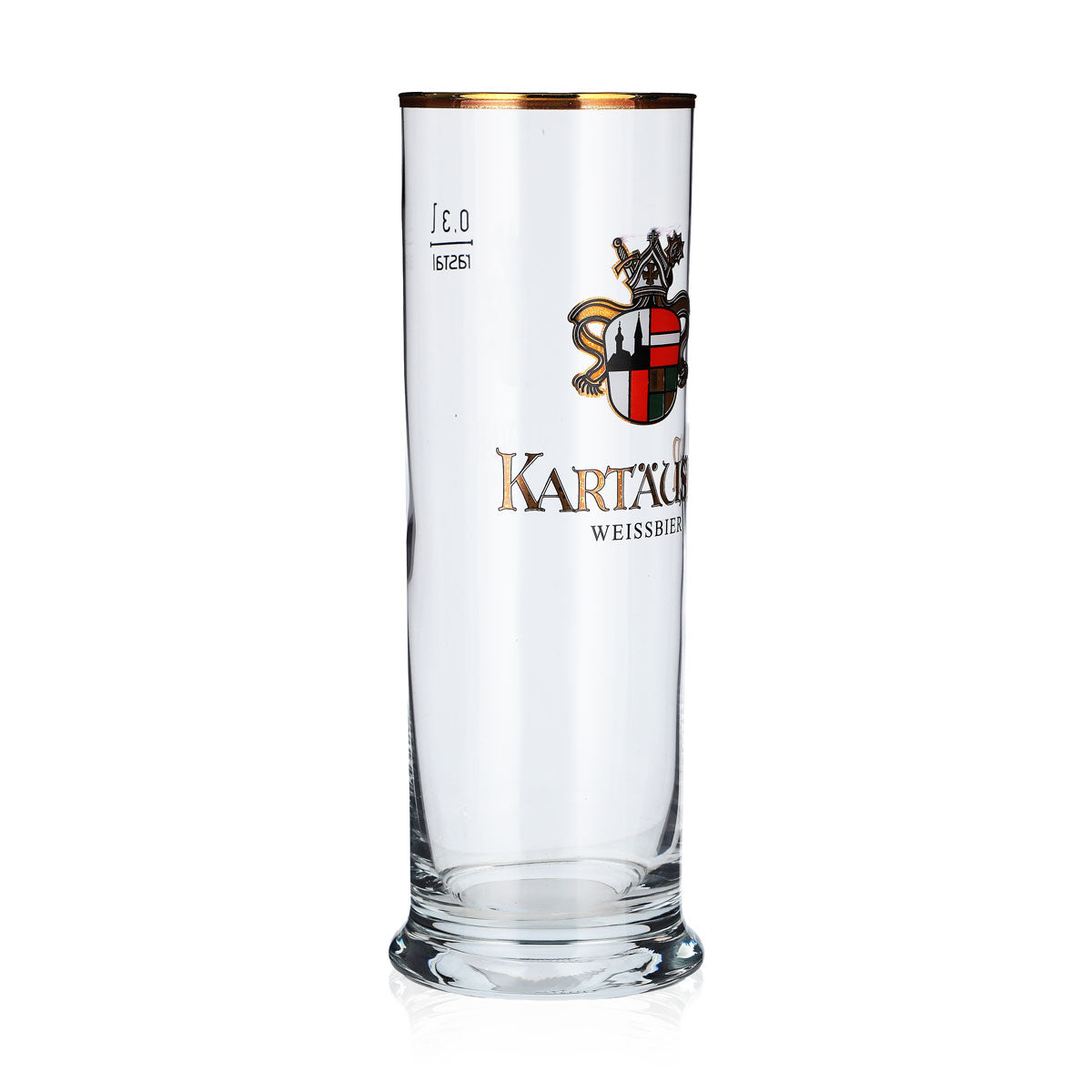 Lot de 6 verres à bière Kartäuser de 0,3 l, bord doré, verres à bière Rastal (lot de 6) – Vue 3
