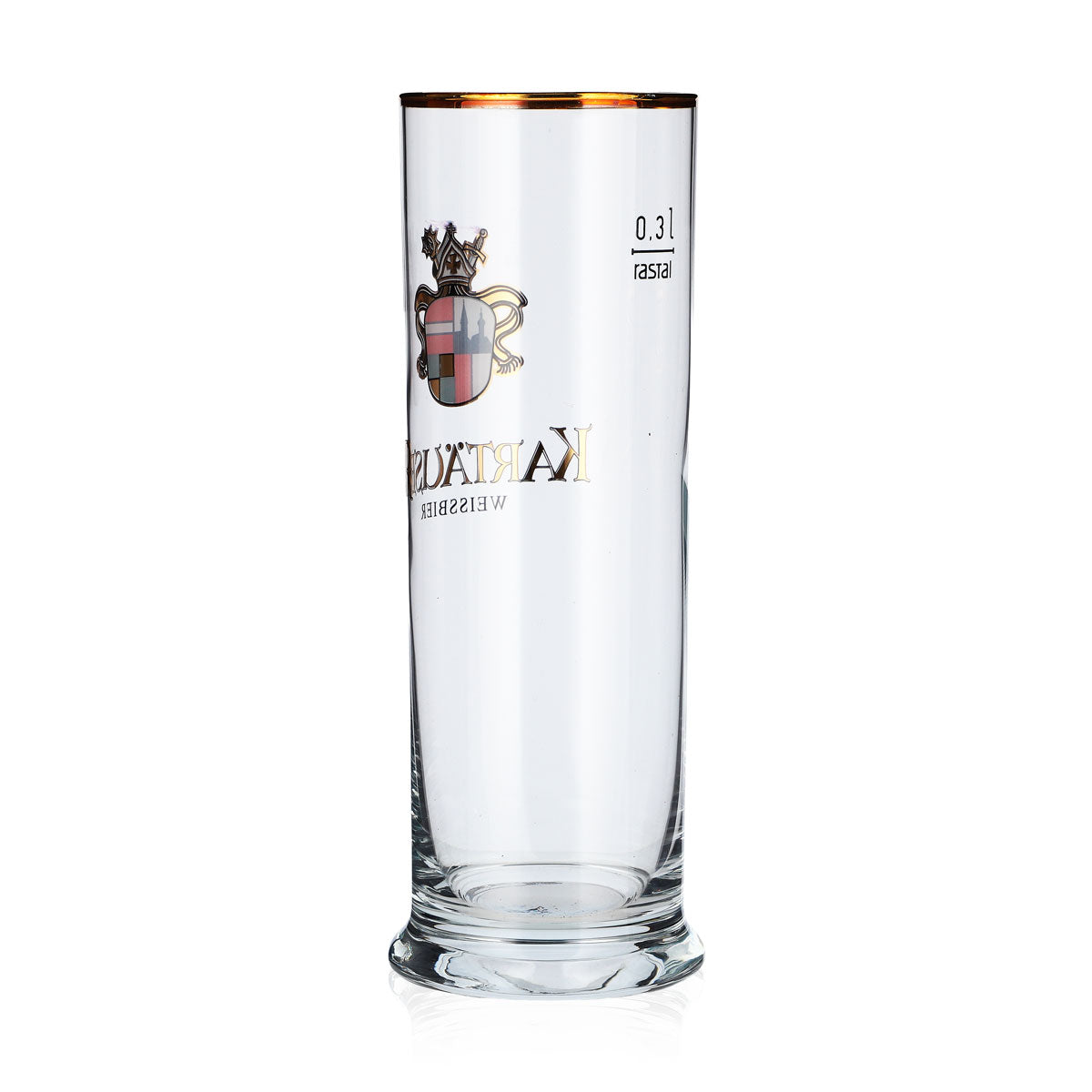 Lot de 6 verres à bière Kartäuser de 0,3 l, bord doré, verres à bière Rastal (lot de 6) – Vue 4