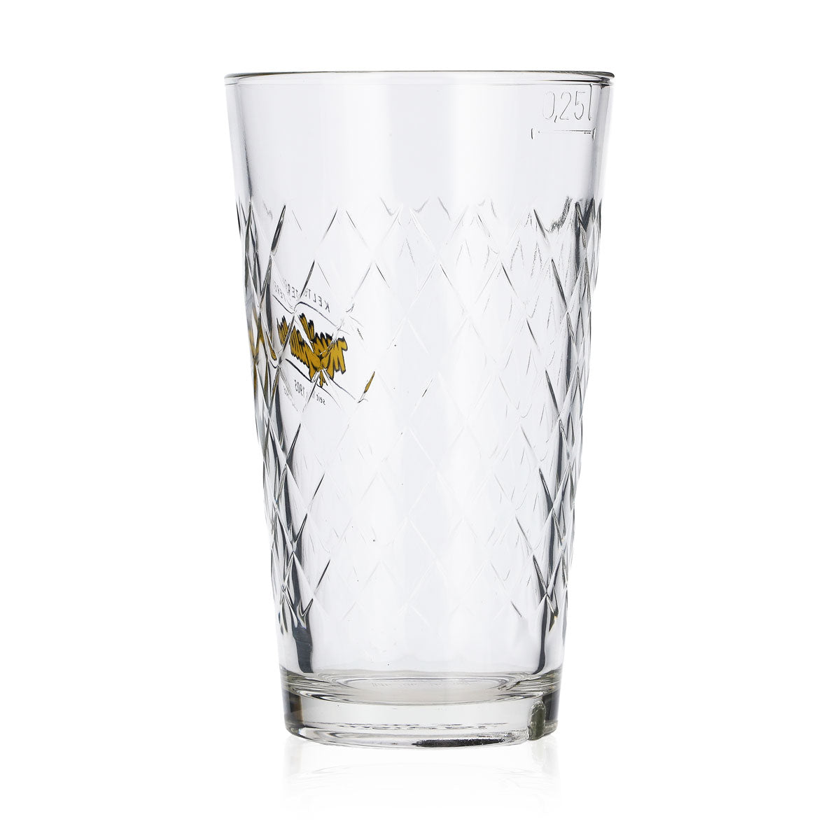 6x Verres à cidre Müller Glas 0,25 l, ensemble de verres à relief élégant – Vue 5