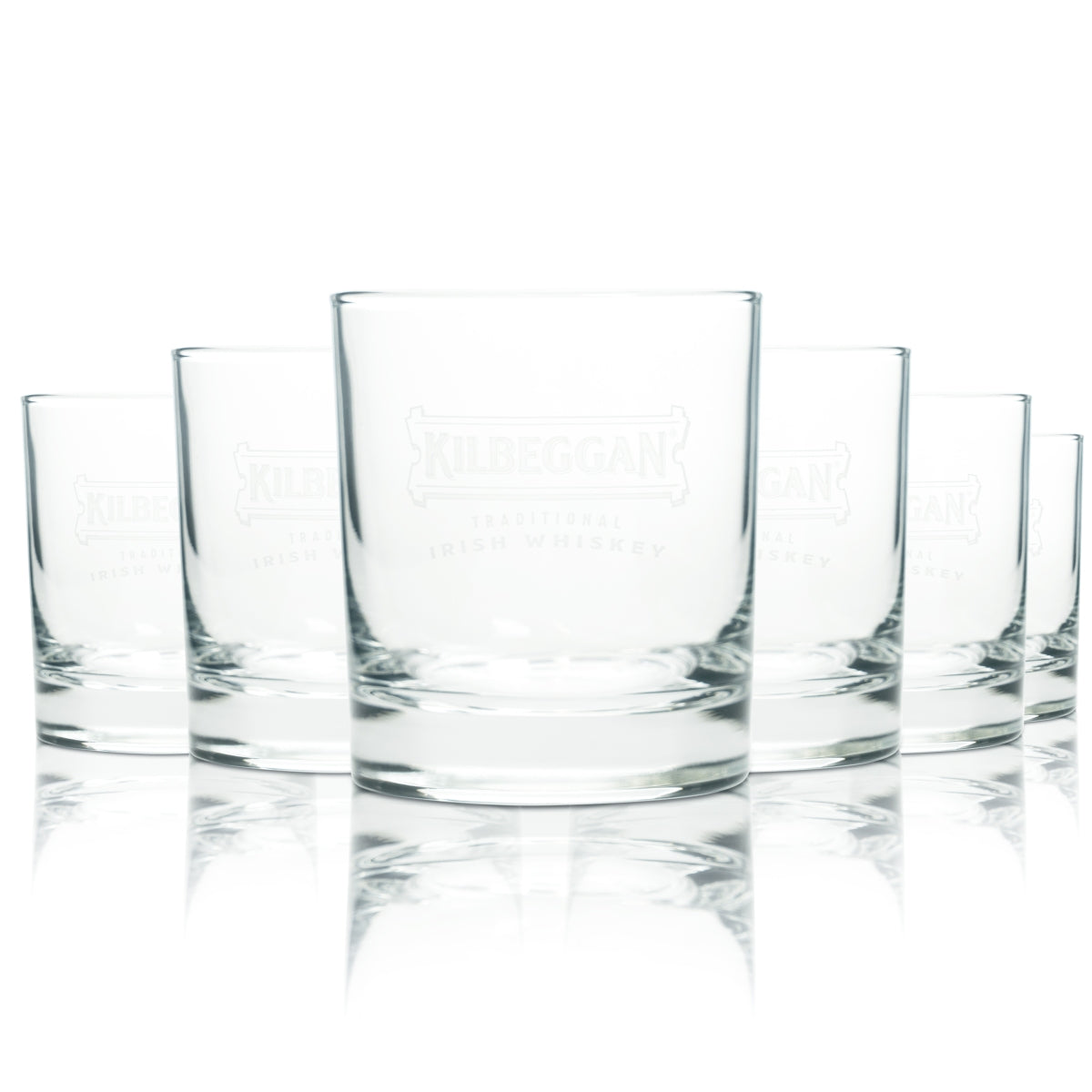 6 verres à whisky Kilbeggan 0,3 l Tumbler On Ice verres à dégustation Irish Schwenker Bar