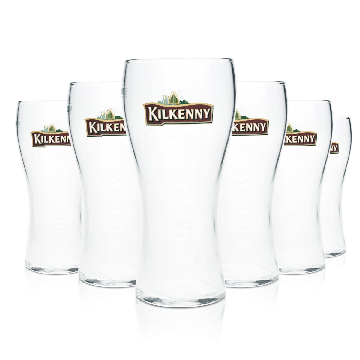 6 verres à bière Kilkenny 0,5 l Verres à bière Verres à pied Coupe Bière irlandaise Guinness