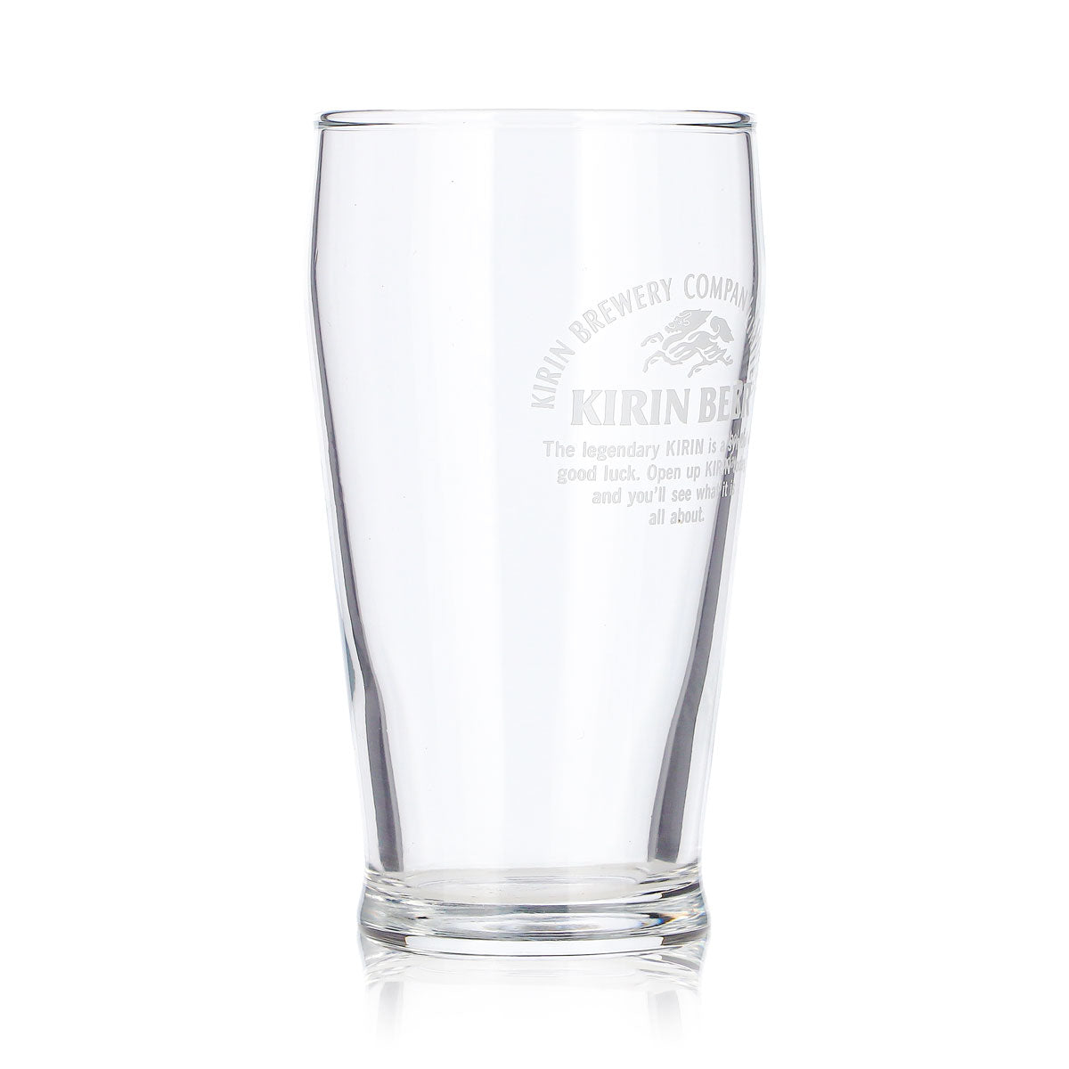 Lot de 6 verres à bière Kirin Ichiban, 0,17 l, avec logo blanc – Vue 4