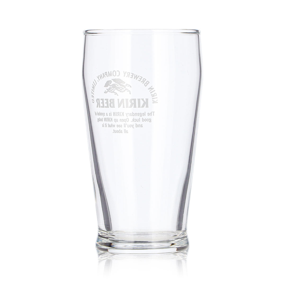 Lot de 6 verres à bière Kirin Ichiban, 0,17 l, avec logo blanc – Vue 5