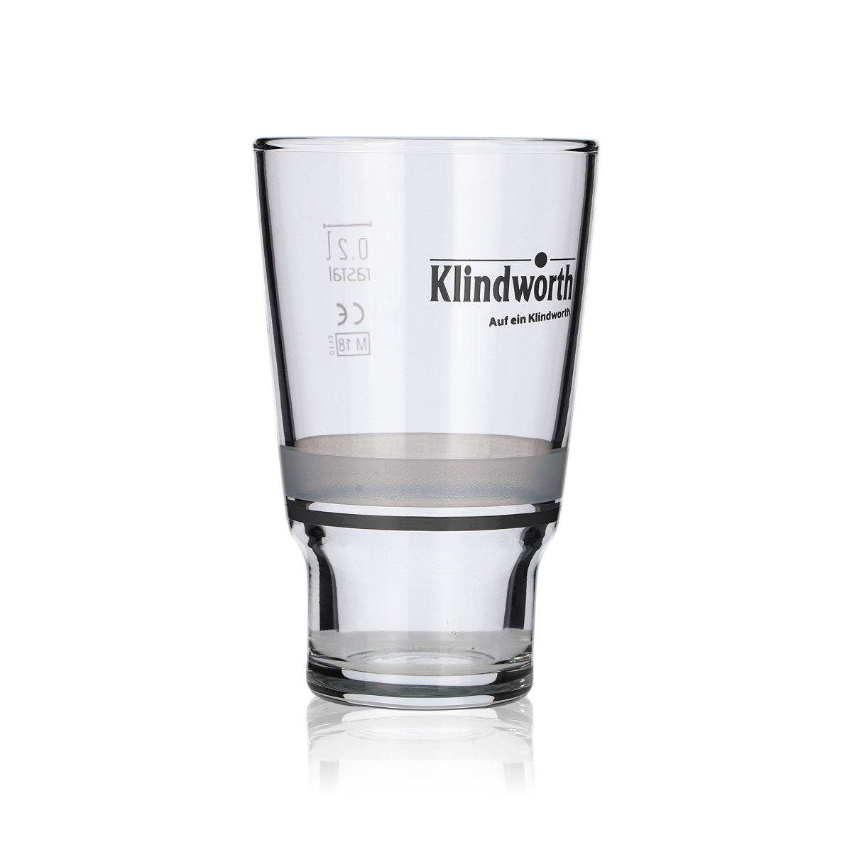 6x verres Klindworth 0,2 l Willibecher, set empilable, pour jus, eau minérale, limonade – Vue 3