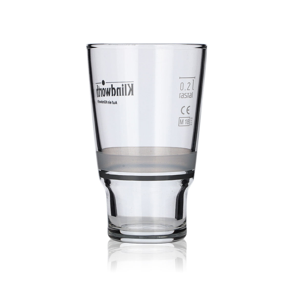 6x verres Klindworth 0,2 l Willibecher, set empilable, pour jus, eau minérale, limonade – Vue 4