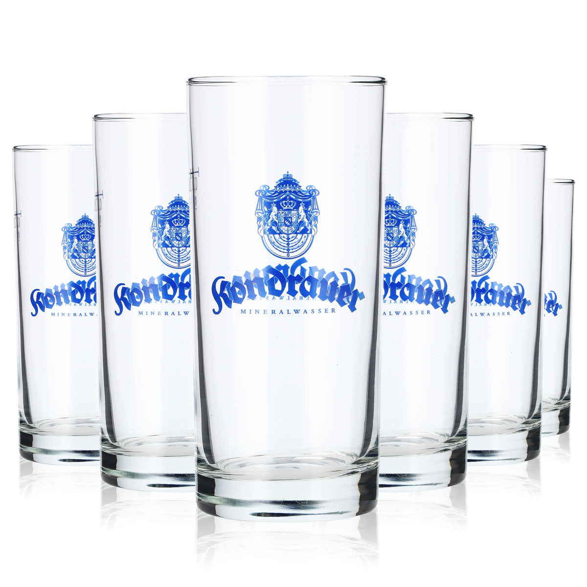 6x Kondrauer Wasser Verres à eau 0,2 l Tasses Ruhr Cristal – Vue 6